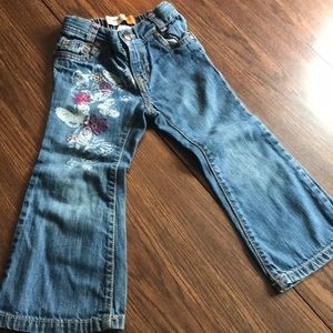 🦋3 for $10🦋 Old Navy skinny flares, boho, sz 2T